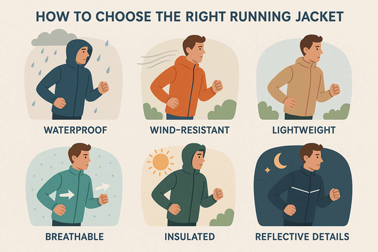 How to Choose the Right Running Jacket Need Of Every Runner