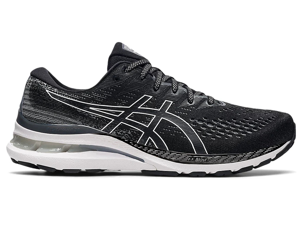 GEL KAYANO 28 BLACK WHITE Best Price in 2024 at Combaxx Combaxx International
