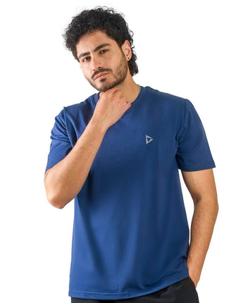 COMBAXX NEW CLASSIC COTTON TEE (BLUE) - Premium  from Combaxx - Just Rs.1700! Shop now at Combaxx