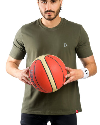 COMBAXX NEW CLASSIC COTTON TEE (OLIVE) - Premium  from Combaxx - Just Rs.1700! Shop now at Combaxx