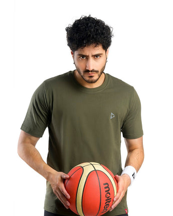 COMBAXX NEW CLASSIC COTTON TEE (OLIVE) - Premium  from Combaxx - Just Rs.1700! Shop now at Combaxx