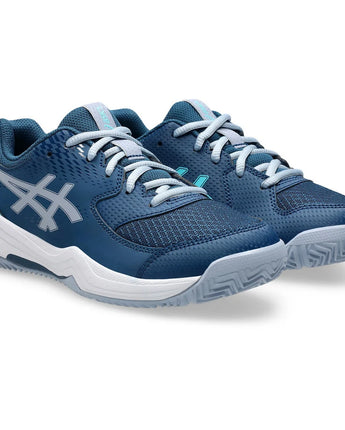 (KIDS) GEL-DEDICATE 8 PADEL GS - MAKO BLUE/GREY BLUE