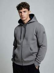 Combaxx Graphyx Hoodie Grey (Zipper)