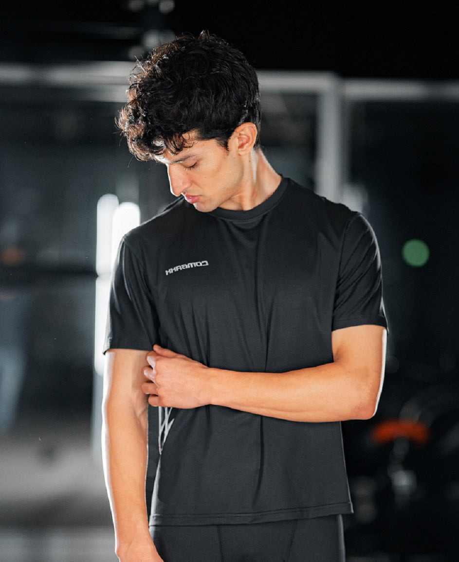 COMBAXX ACTIV Lycra Regular Fit T-Shirt (Half Sleeves Men)