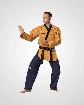 POOMSAE GRAND MASTER DOBOK YELLOW 