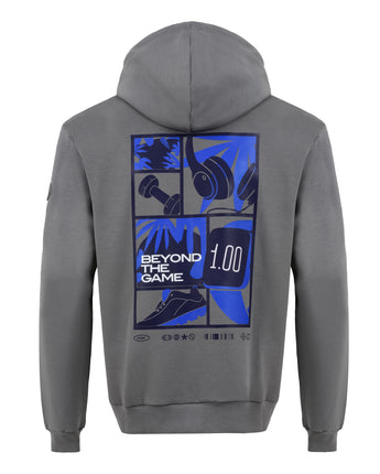 Combaxx Graphyx Hoodie Grey (Zipper)